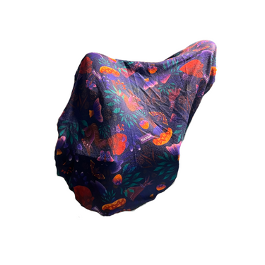 Enchanted Forest Fleece Saddle Cover