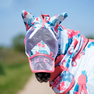 Flamingo Fly Mask Mesh