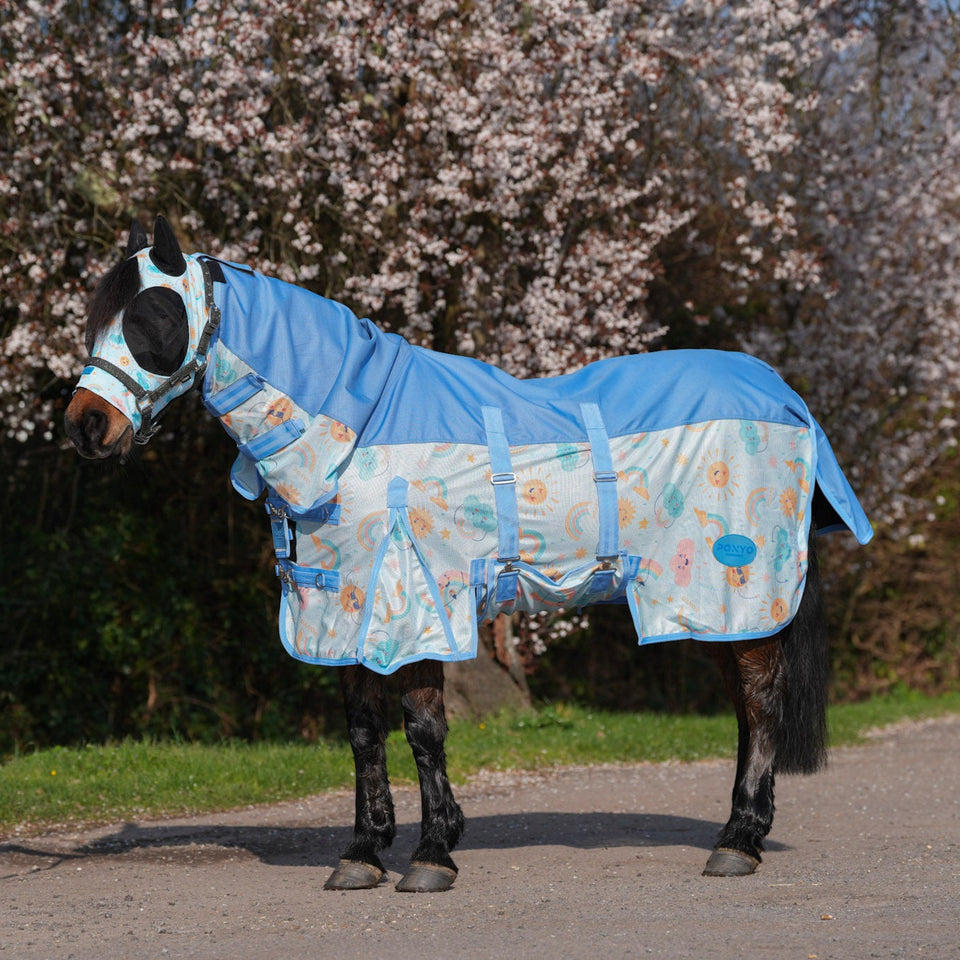 NEW Rain Or Shine Fly Rug – Ponyo Horsewear