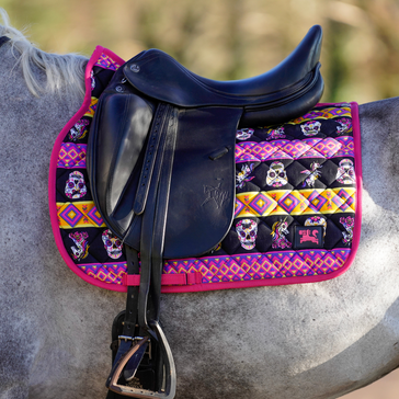 Skull Candy Saddle Pad - Mini