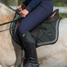 Sparkle Saddle Pad Oak Green